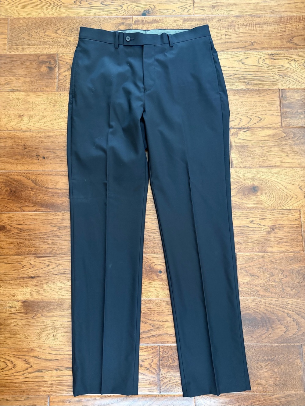 Calvin Klein Slim Fit Suit Pants in Black, Size 32 x 32